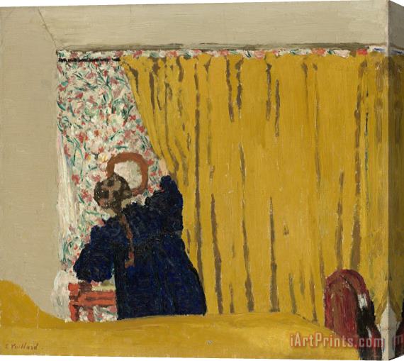 Edouard Vuillard The Yellow Curtain Stretched Canvas Print / Canvas Art