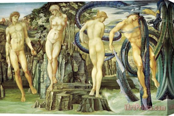 Edward Burne Jones Perseus And Andromeda Stretched Canvas Print / Canvas Art