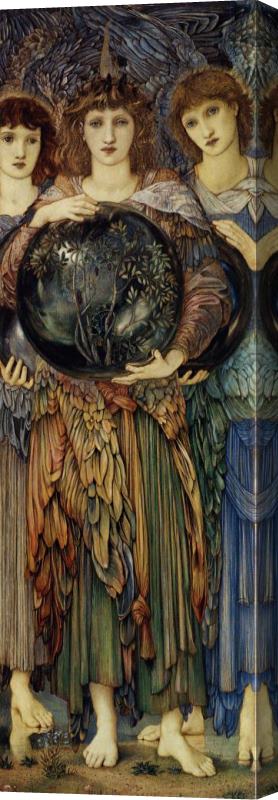 Edward Burne Jones The Days of Creation The Third Day Stretched Canvas Print / Canvas Art