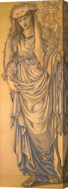 Edward Burne Jones The Tiburtine Sibyl Stretched Canvas Painting / Canvas Art