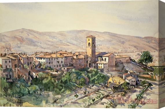 Edward Darley Boit Poppi in The Casentino, Tuscany Stretched Canvas Print / Canvas Art