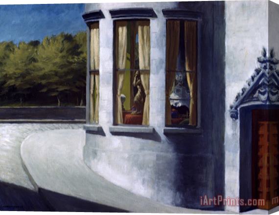 Edward Hopper August in The City Stretched Canvas Print / Canvas Art