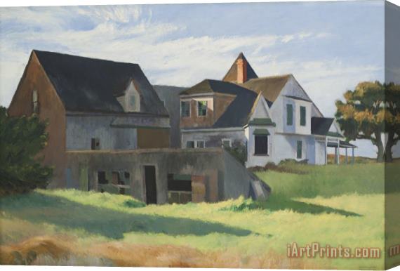 Edward Hopper Cape Cod Afternoon Stretched Canvas Painting / Canvas Art
