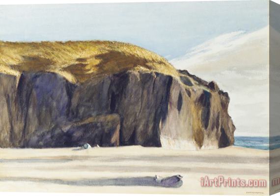 Edward Hopper Oregon Coast Stretched Canvas Painting / Canvas Art