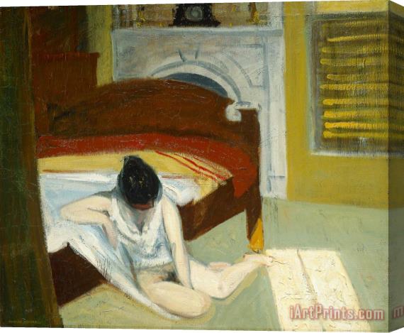 Edward Hopper Summer Interior Stretched Canvas Print / Canvas Art