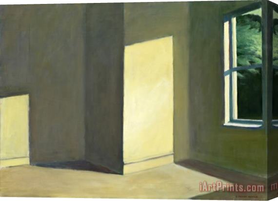 Edward Hopper Sun in an Empty Room Stretched Canvas Print / Canvas Art