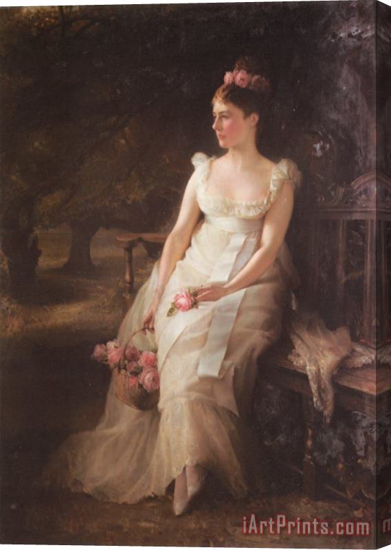 Edward Hughes The Debutante Stretched Canvas Painting / Canvas Art