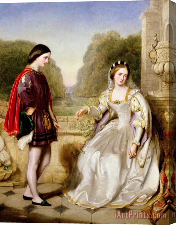 Edward Hughes The Refusal Stretched Canvas Painting / Canvas Art
