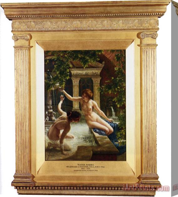 Edward John Poynter Water Babies Stretched Canvas Painting / Canvas Art