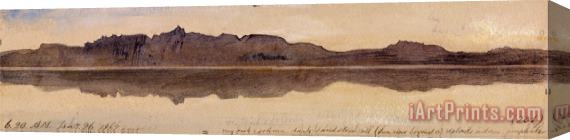 Edward Lear Dawn on The Nile Stretched Canvas Print / Canvas Art