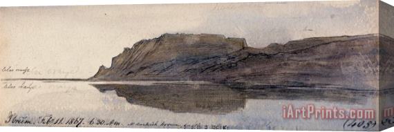 Edward Lear Ibreem, 6 30 Am, 11 February 1867 (405) Stretched Canvas Print / Canvas Art