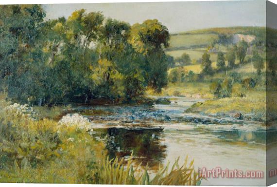 Edward Mitchell Bannister Streamside Stretched Canvas Painting / Canvas Art