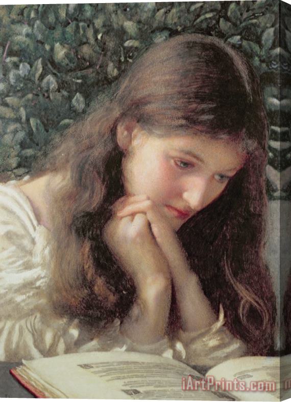 Edward Robert Hughes Idle Tears Stretched Canvas Painting / Canvas Art