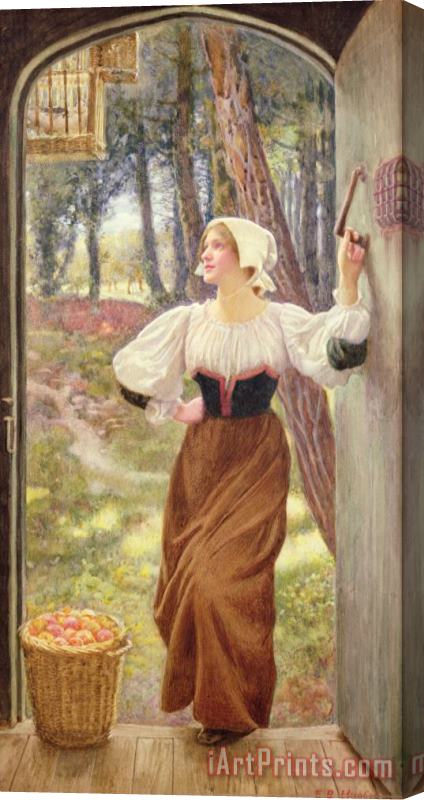 Edward Robert Hughes Tithe in Kind Stretched Canvas Painting / Canvas Art