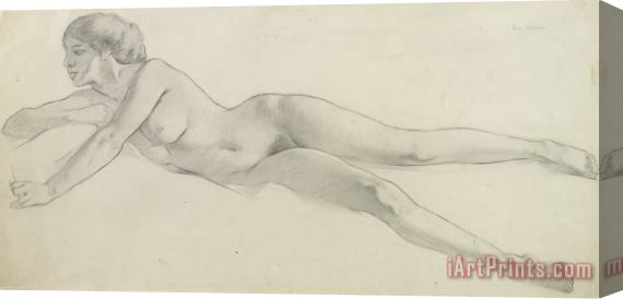 EHM Robertson Study for Desire Stretched Canvas Print / Canvas Art