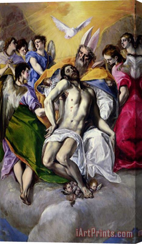 El Greco The Trinity Stretched Canvas Print / Canvas Art