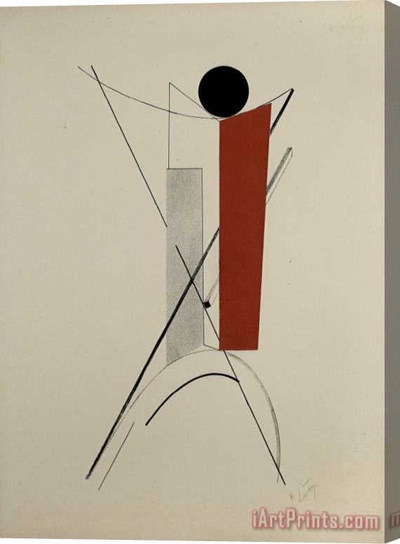 El Lissitzky Kestnermappe Proun, Rob. Levnis And Chapman Gmbh Hannover 3 Stretched Canvas Print / Canvas Art