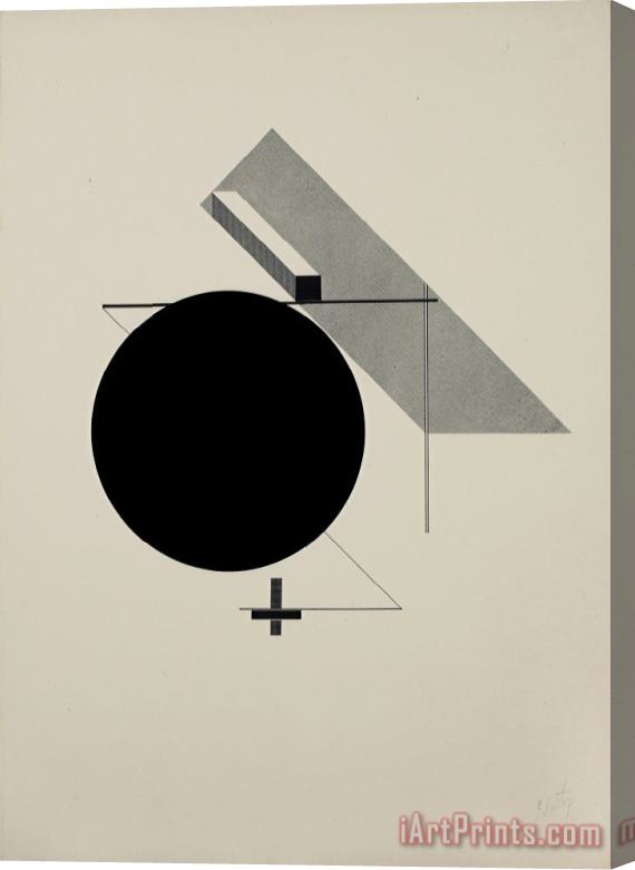El Lissitzky Kestnermappe Proun, Rob. Levnis And Chapman Gmbh Hannover 5 Stretched Canvas Print / Canvas Art