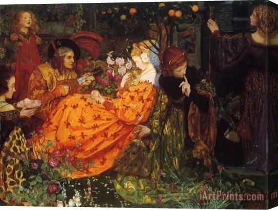 Eleanor Fortescue Brickdale The Deceitfulness of Riches Stretched Canvas Painting / Canvas Art