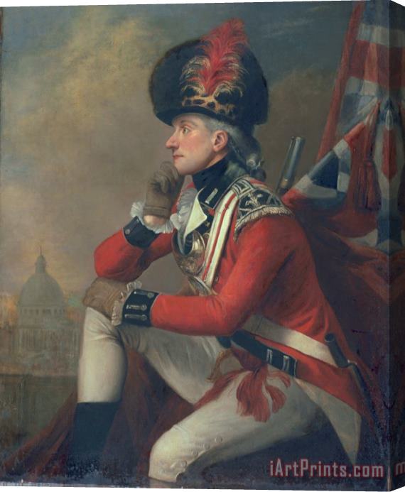 English School A soldier called Major John Andre Stretched Canvas Painting / Canvas Art