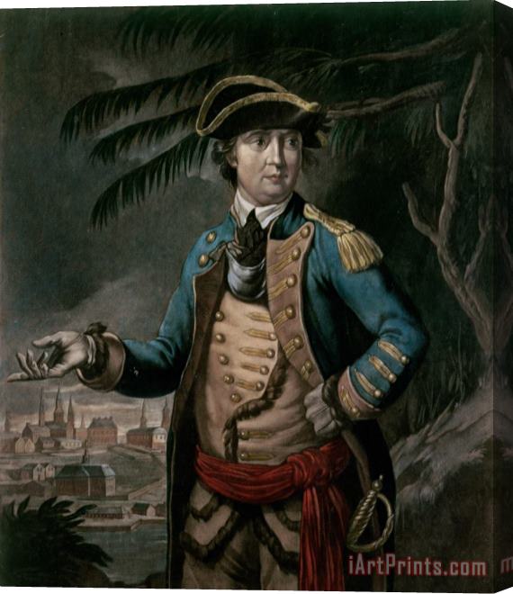 English School Benedict Arnold Stretched Canvas Painting / Canvas Art
