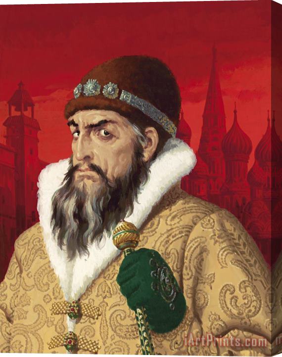 English School Ivan the Terrible Stretched Canvas Painting / Canvas Art