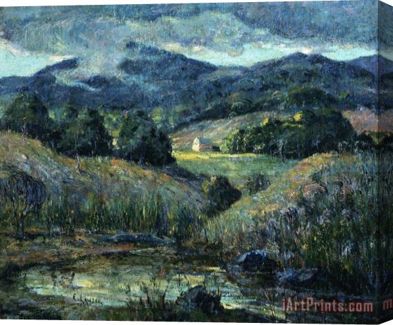 Ernest Lawson Approaching Storm Stretched Canvas Print / Canvas Art