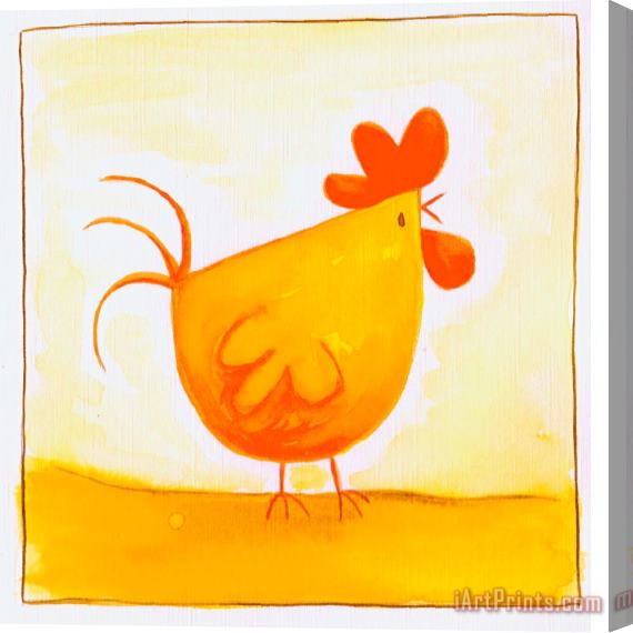 Esteban Studio Chicken Stretched Canvas Print / Canvas Art