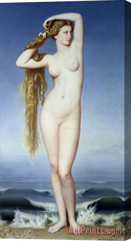Eugene Emmanuel Amaury-Duval The Birth of Venus Stretched Canvas Print / Canvas Art