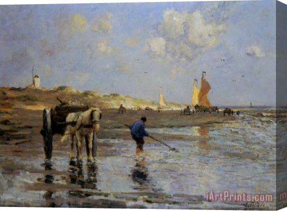 Evert Pieters Seashore Stretched Canvas Painting / Canvas Art