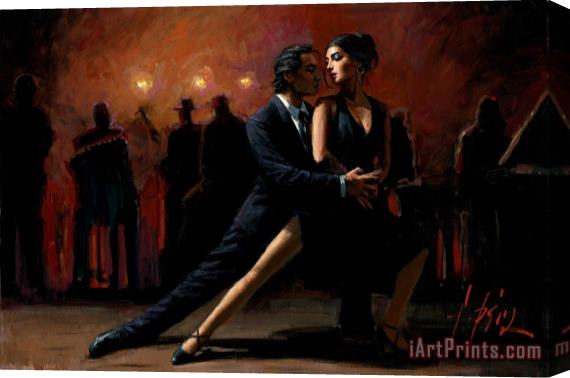 Fabian Perez Tango in Buenos Aires Stretched Canvas Painting / Canvas Art