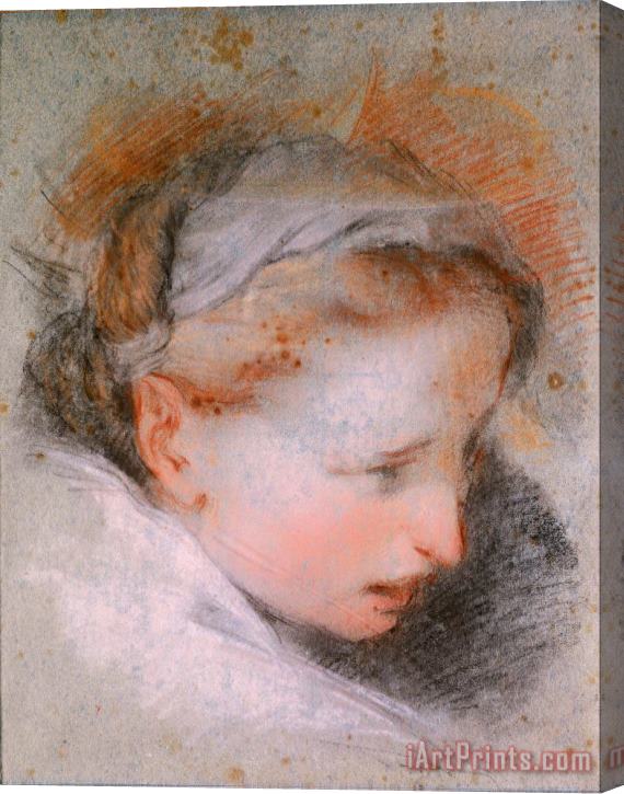 Federico Barocci Head of a Woman, 1568 1569 Stretched Canvas Painting / Canvas Art
