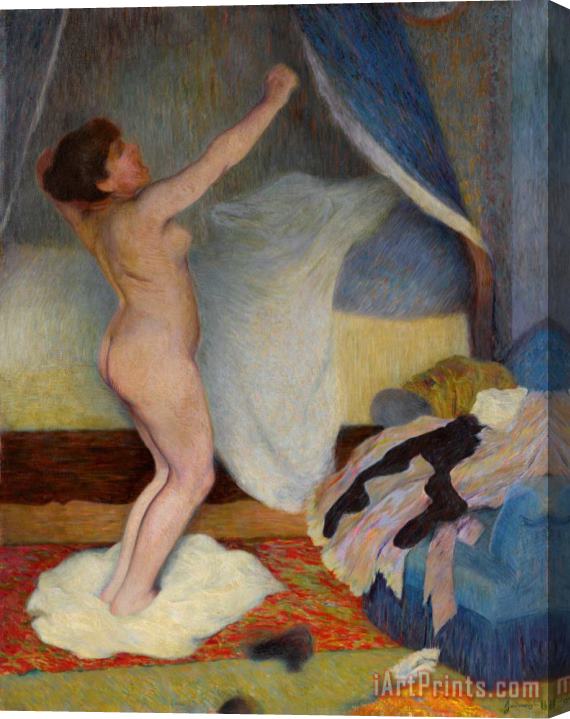 Federico Zandomeneghi Femme S'etirant, 1886 Stretched Canvas Print / Canvas Art