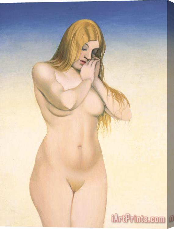 Felix Edouard Vallotton Blonde Nude Stretched Canvas Painting / Canvas Art