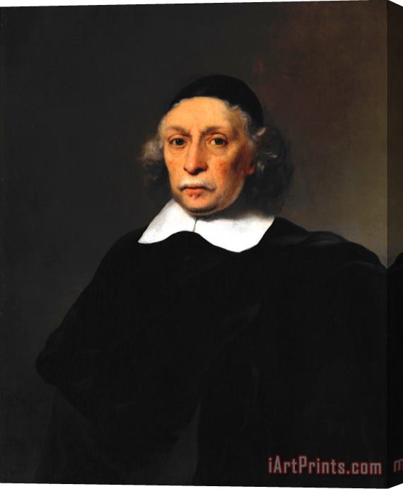 Ferdinand Bol Portrait of a Scholar Stretched Canvas Painting / Canvas Art