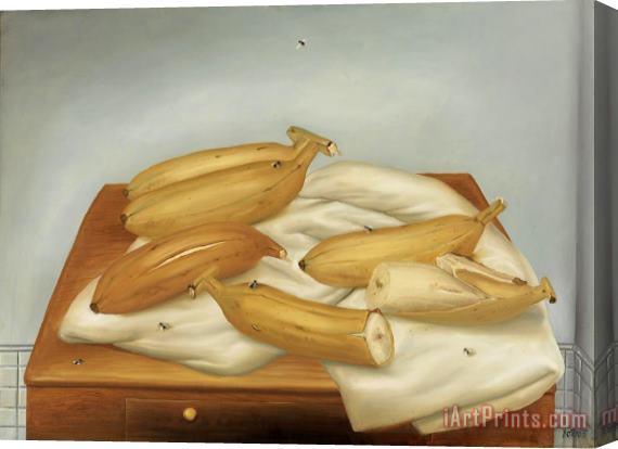 Fernando Botero Bananas, 1975 Stretched Canvas Print / Canvas Art