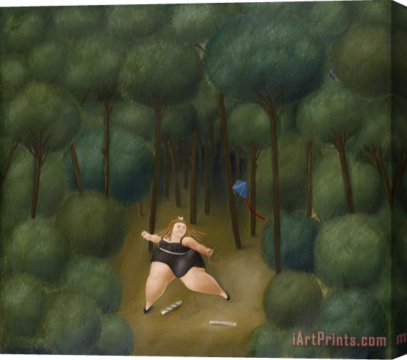 Fernando Botero El Bosque, 1967 Stretched Canvas Print / Canvas Art
