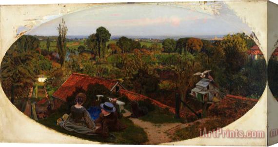 Ford Madox Brown An English Autumn Afternoon, 1852 1853 Stretched Canvas Painting / Canvas Art