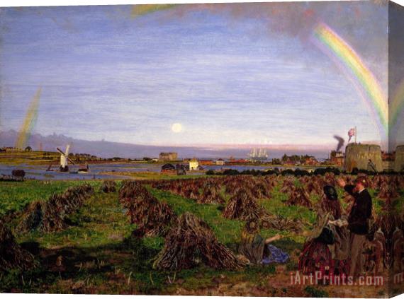Ford Madox Brown Walton on The Naze Stretched Canvas Print / Canvas Art