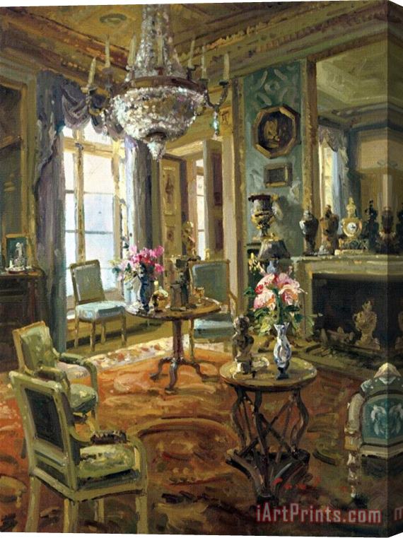 Foxwell The Drawing Room Stretched Canvas Painting / Canvas Art