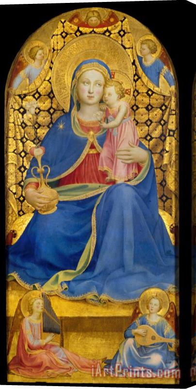 Fra Angelico Virgin of Humility Stretched Canvas Print / Canvas Art