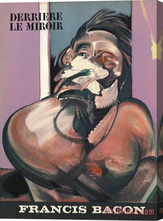 Francis Bacon Derriere Le Miroir (cover Lithograph), 1966 Stretched Canvas Painting / Canvas Art