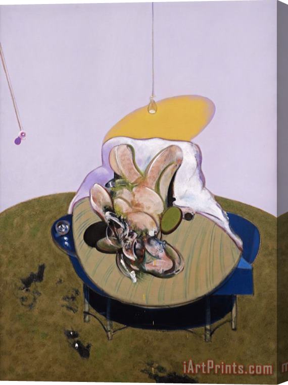 Francis Bacon Lying Figure, 1969 Stretched Canvas Print / Canvas Art