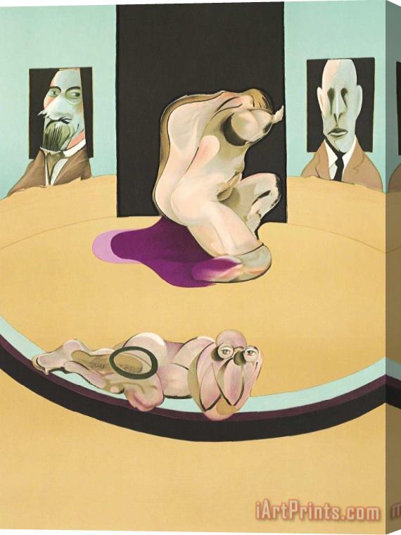 Francis Bacon Metropolitan, 1975 Stretched Canvas Print / Canvas Art