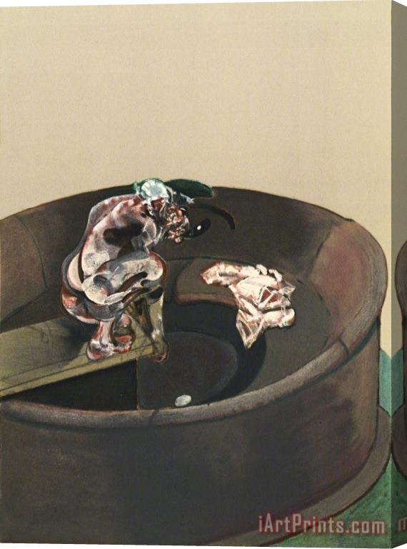 Francis Bacon Portrait of George Dyer Crouching, 1966 Stretched Canvas Painting / Canvas Art