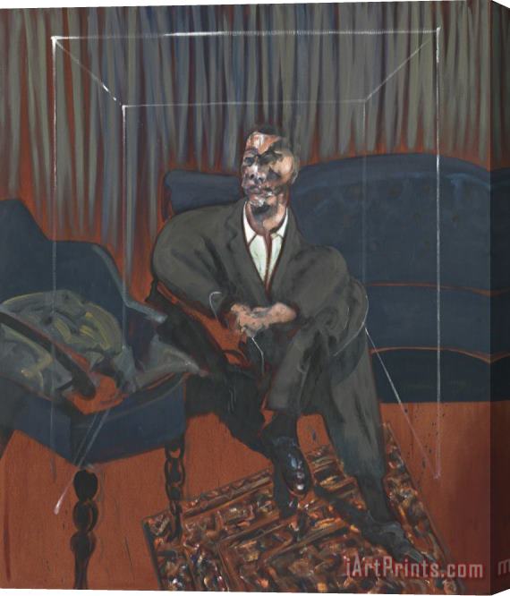 Francis Bacon Seated Figure, 1961 Stretched Canvas Print / Canvas Art