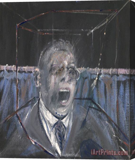 Francis Bacon Study for a Portrait, 1952 Stretched Canvas Painting / Canvas Art