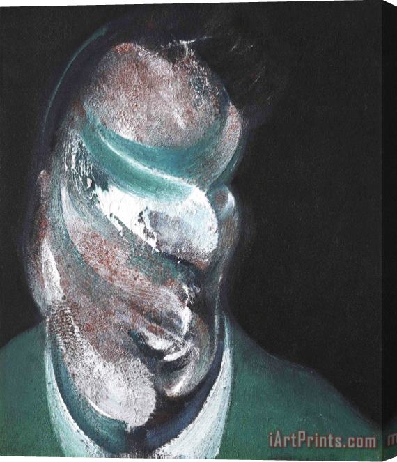 Francis Bacon Study for Head of Lucian Freud, 1967 Stretched Canvas Painting / Canvas Art