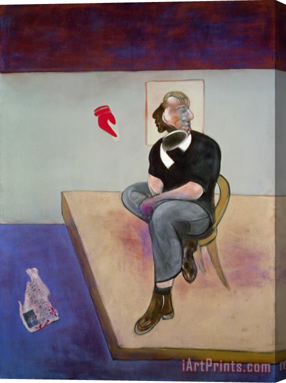 Francis Bacon Study for Self Portrait, 1981 Stretched Canvas Print / Canvas Art