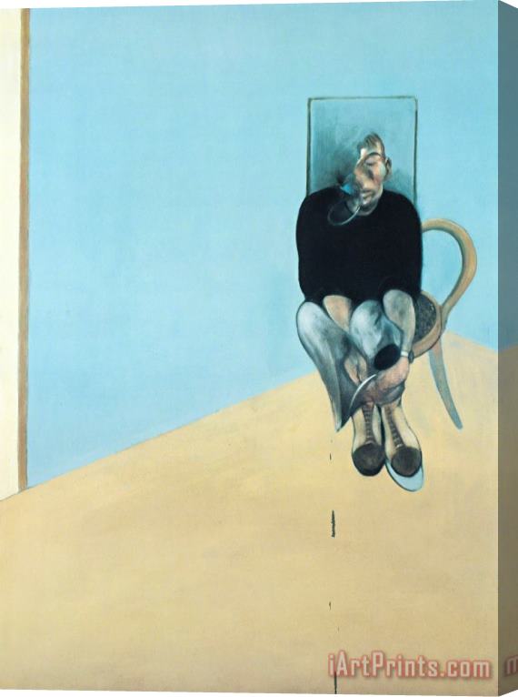 Francis Bacon Study for Self Portrait 1982, 1984 Stretched Canvas Painting / Canvas Art